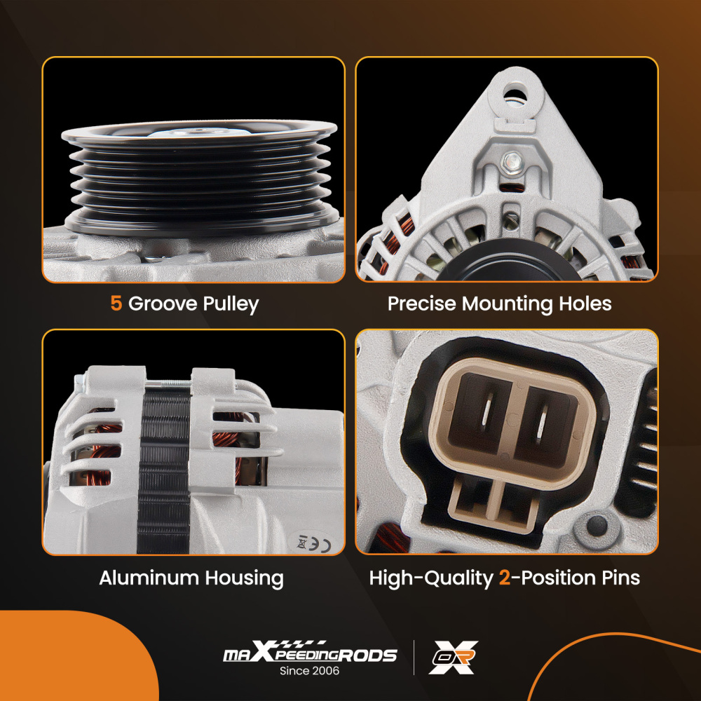 Alternator compatible for Holden Commodore VE 3.6L V6 Statesman Caprice WM V6 3.6L 06-13